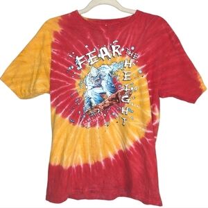 Vintage Disney Parks Expedition Everest Yeti Snowboard Shirt Size men's medoum